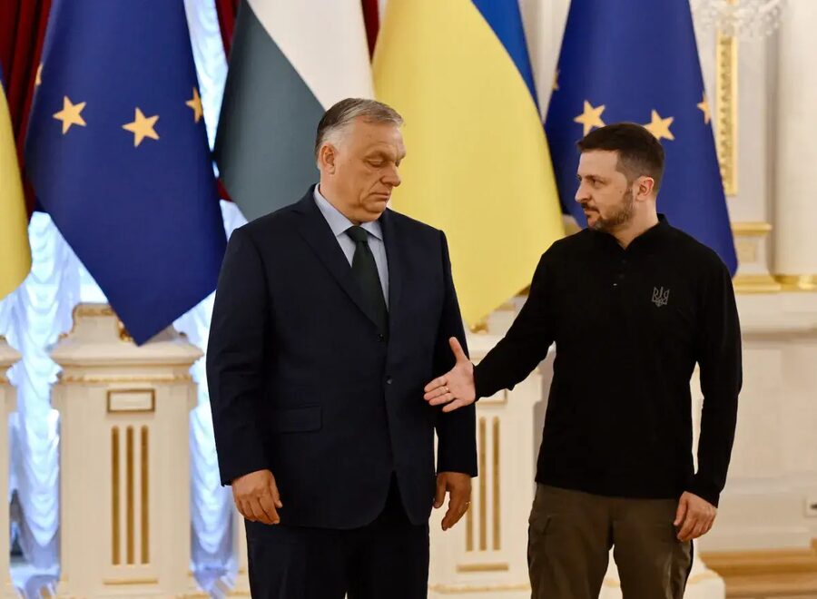 Zelensky Orban Getty Images 2159703245