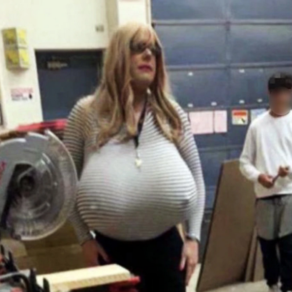 Screenshot 2022 09 29 at 14 59 26 Ontario transgender teacher sparks controversy by wearing giant prosthetic breasts in class