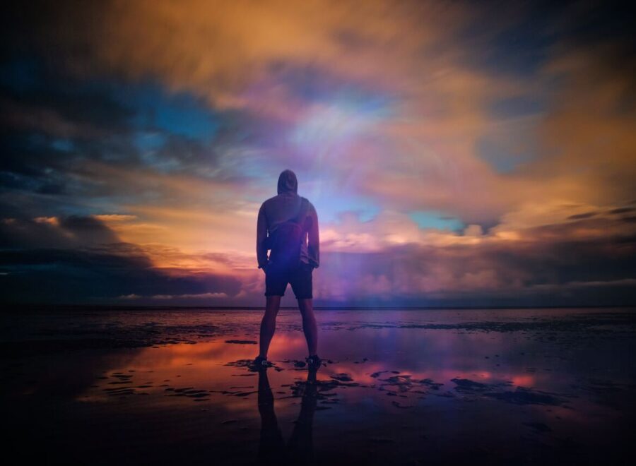 Sea water ocean horizon silhouette cloud 1416216 pxhere com