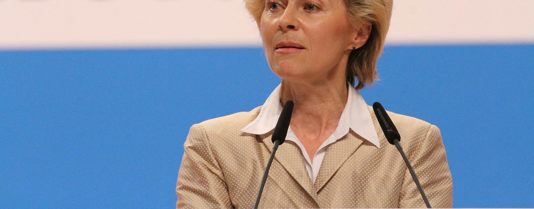 1599px Ursula von der Leyen CDU Parteitag 2014 by Olaf Kosinsky 9