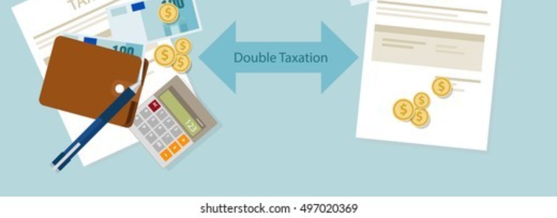 Double taxation concept payment taxed 260nw 497020369
