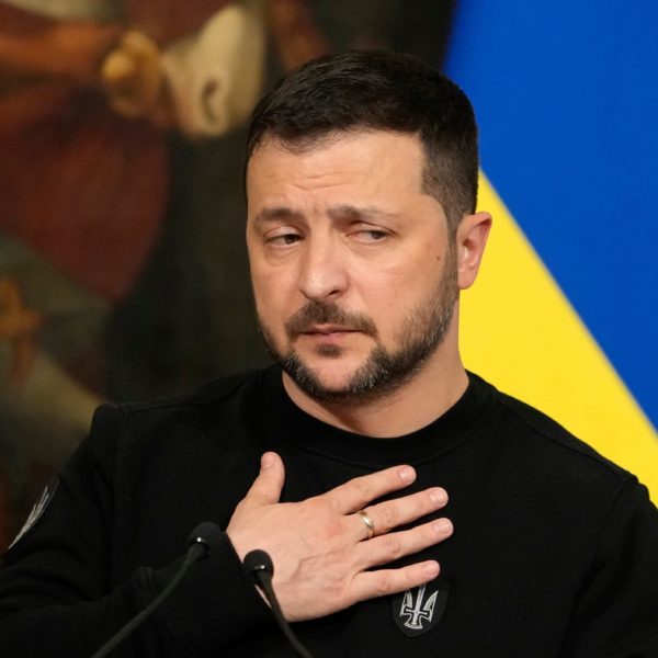 Zelenszkij ukrán elnök