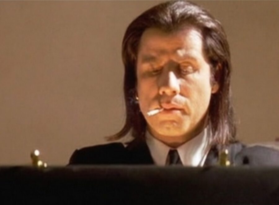 John Travolta mint Vincent