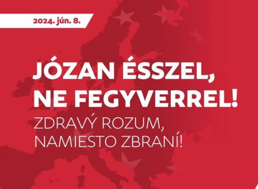 Józan ésszel ne fegyverrel