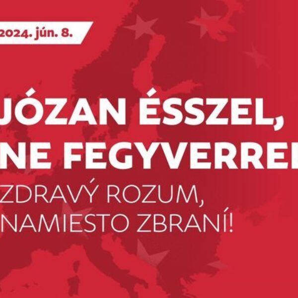 Józan ésszel ne fegyverrel
