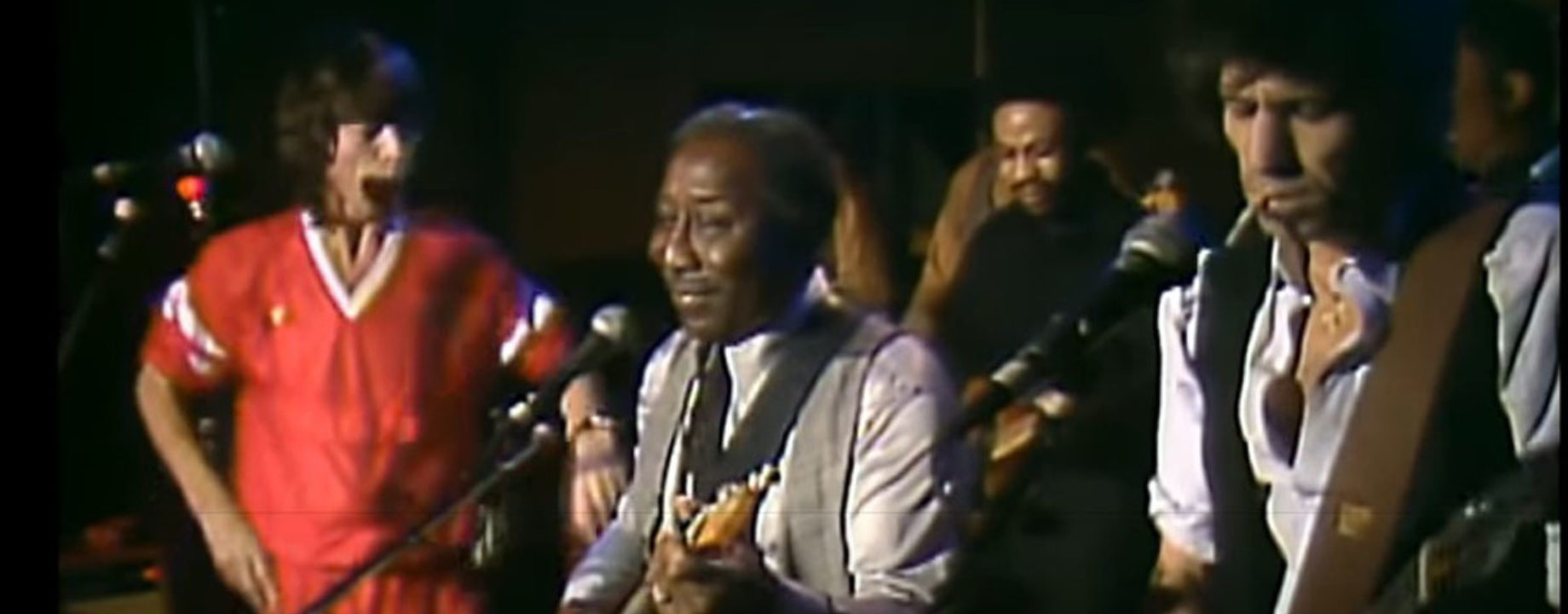 Blues legend Muddy Waters performs awesome live blues with the Rolling Stones 07