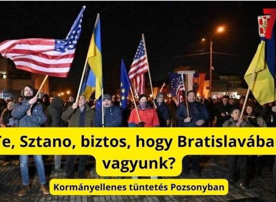 Pozsonyi tüntetés