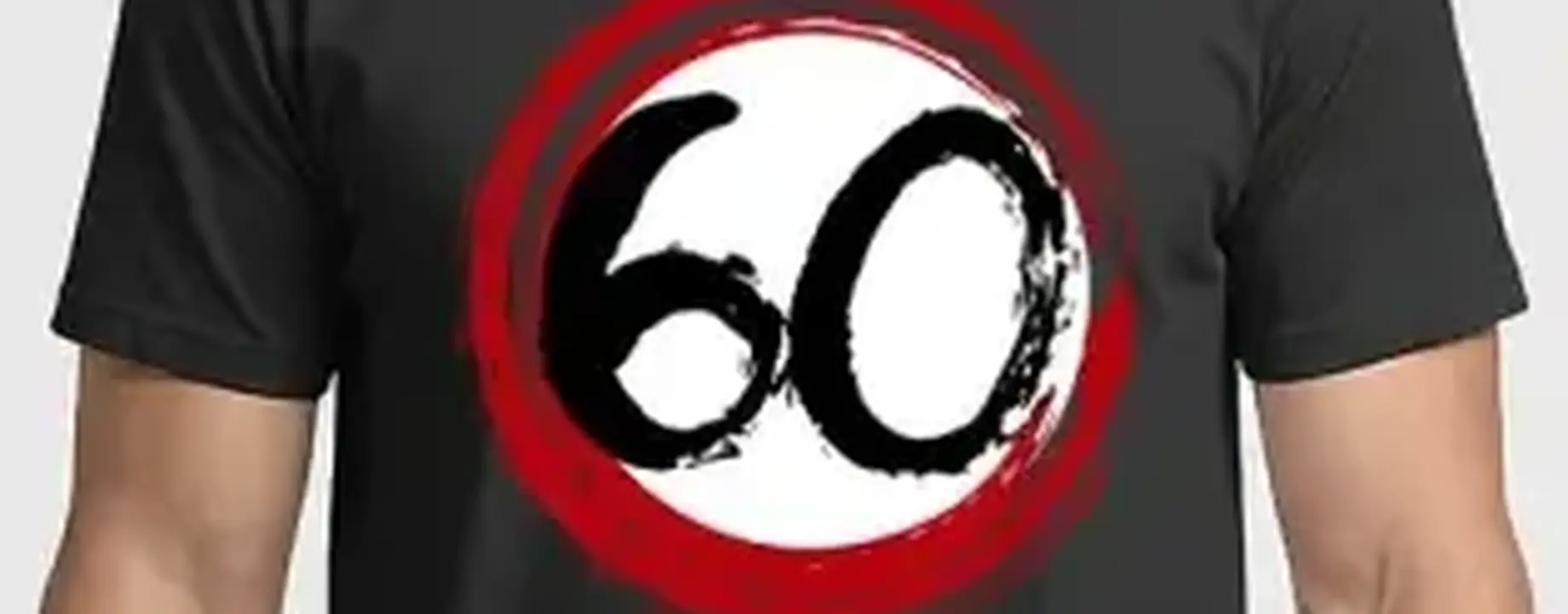 Szulinapi 60 as tabla ferfi polo fekete