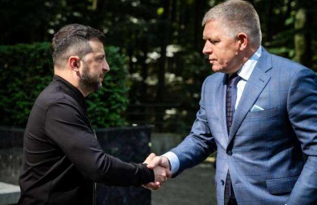 Volodymyr zelenskyj robert fico clanok W