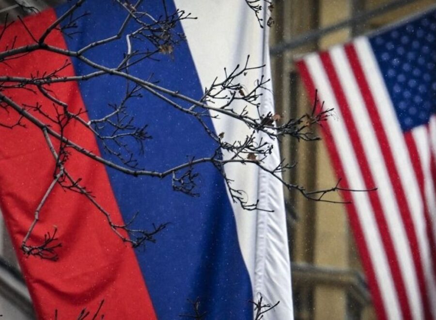 Orosz amerikai zászló