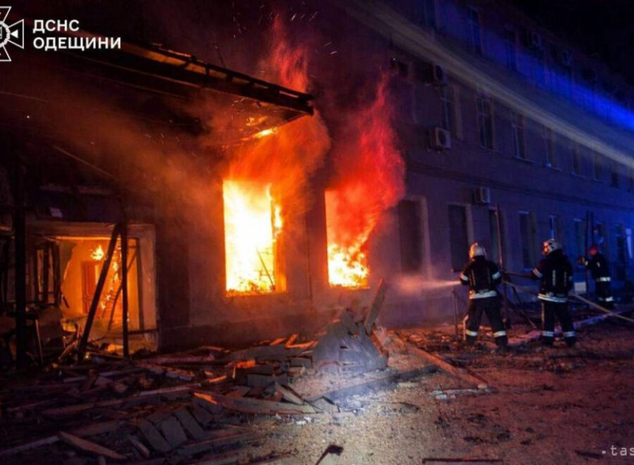 Orosz rakétattámadás