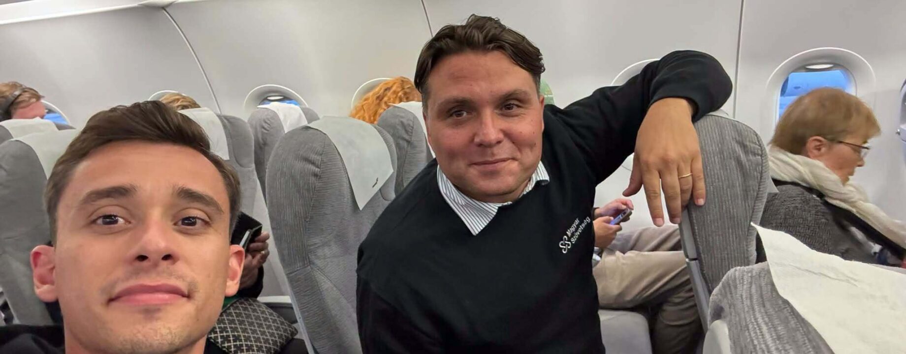 Gubík a repülőn
