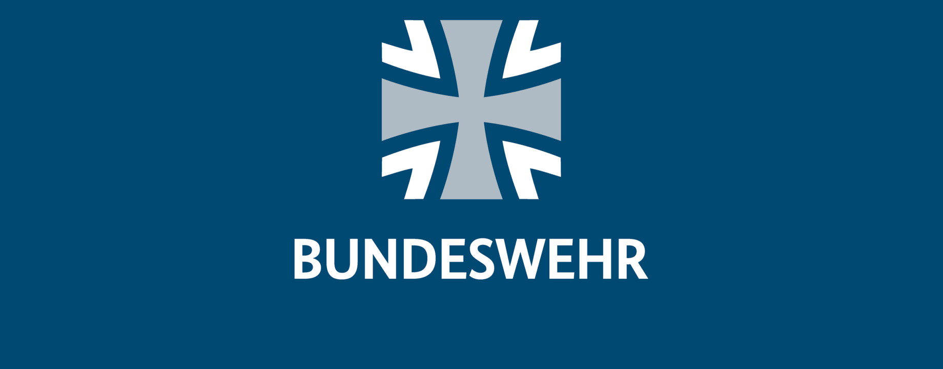 Bw logo auf blau
