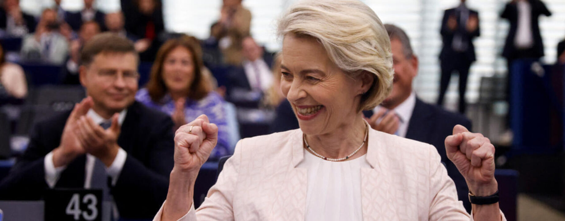 W1280 p16x9 2024 07 18 T122710 Z 56705010 RC2 OX8 A0 QN9 K RTRMADP 3 EU VONDERLEYEN PARLIAMENT