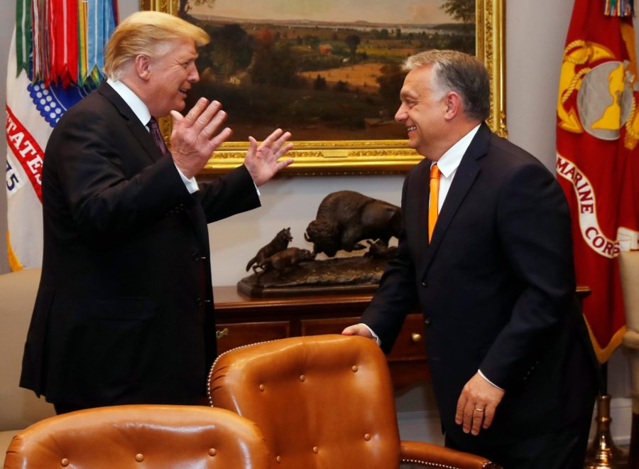 Orban Trump scaled