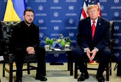 Trump zelenszkij