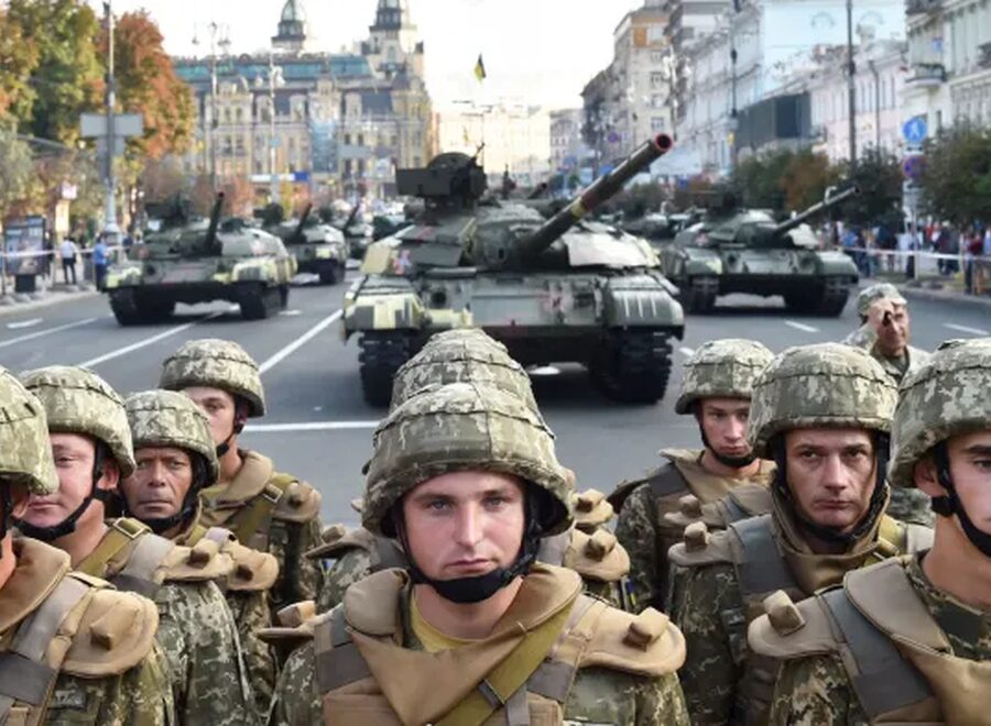 Ukrán katonák AFP