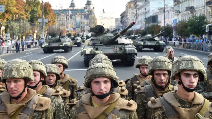 Ukrán katonák AFP