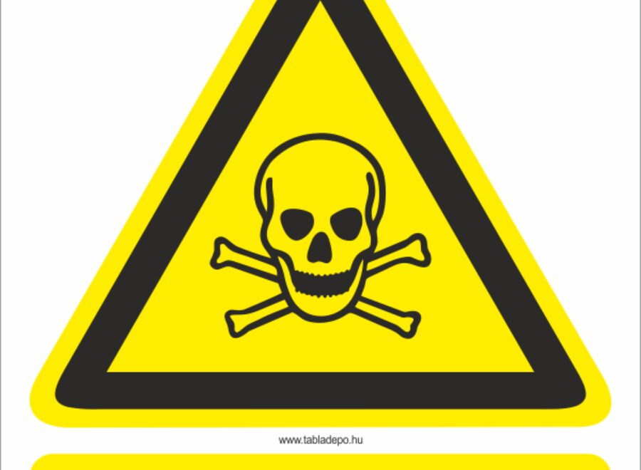 TDS86603 mergezo anyag toxic material iso7010 w016