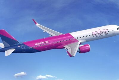 Wizzair repülő