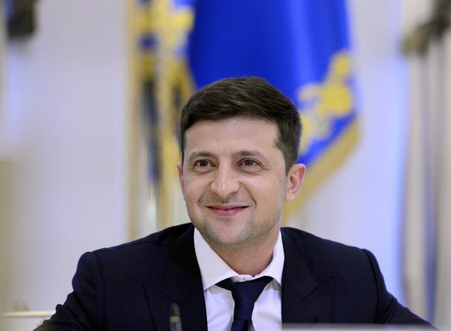 O volodimir zelenszkij ukran elnok mti