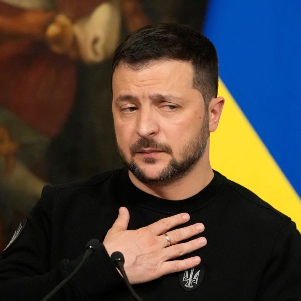Zelenszkij ukrán elnök